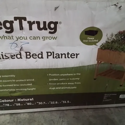 BOXED VEGTRUG RAISED BED PLANTER