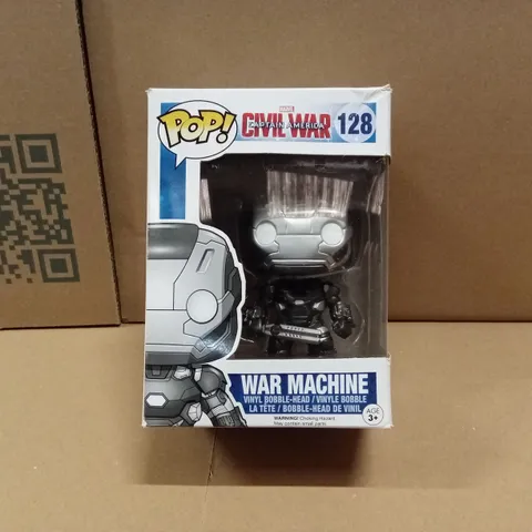 BOXED FUNKO POP MARVEL CAPTAIN AMERICA CIVIL WAR 128 WAR MACHINE 