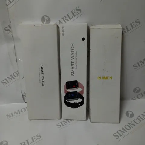 3 ASSORTED SMARTWATCHES TO INCLUDE DBASNE Q23