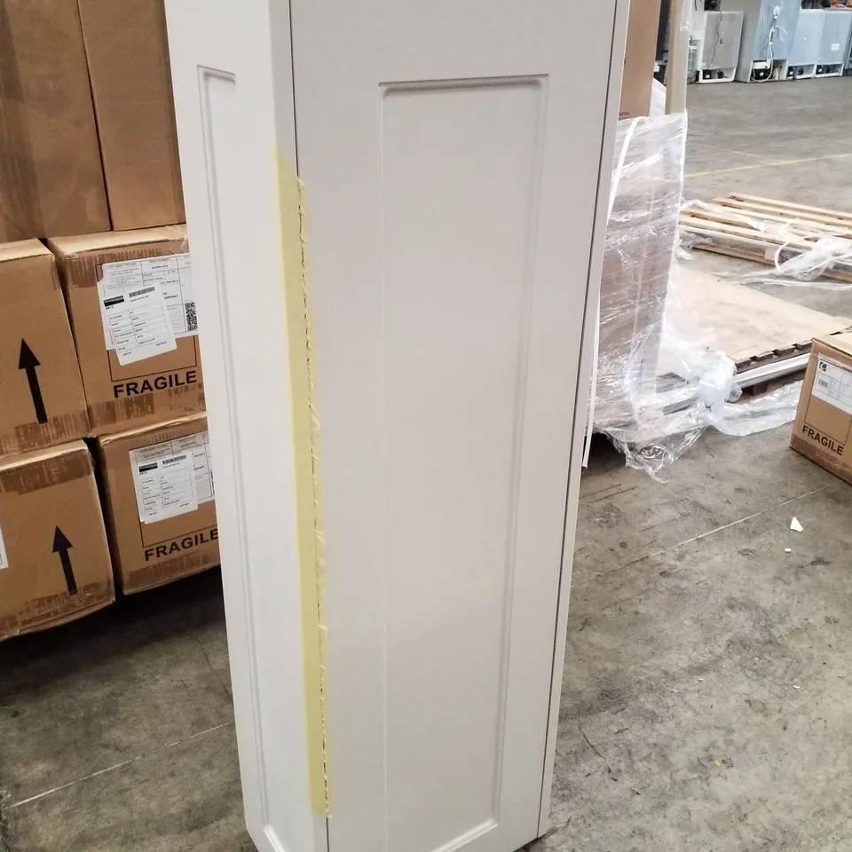 BOXED BRAND NEW CALYPSO CHELWORTH TALL WALL UNIT - CONTOUR GREY - 398×262×1238MM