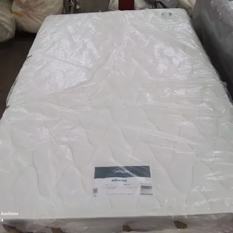 QUALITY BAGGED SILENTNIGHT PILLOW TOP 782 SPRING SUPPORT DOUBLE MATTRESS
