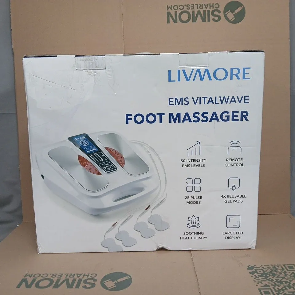LIVMORE EMS VITALWAVE FOOT MASSAGER
