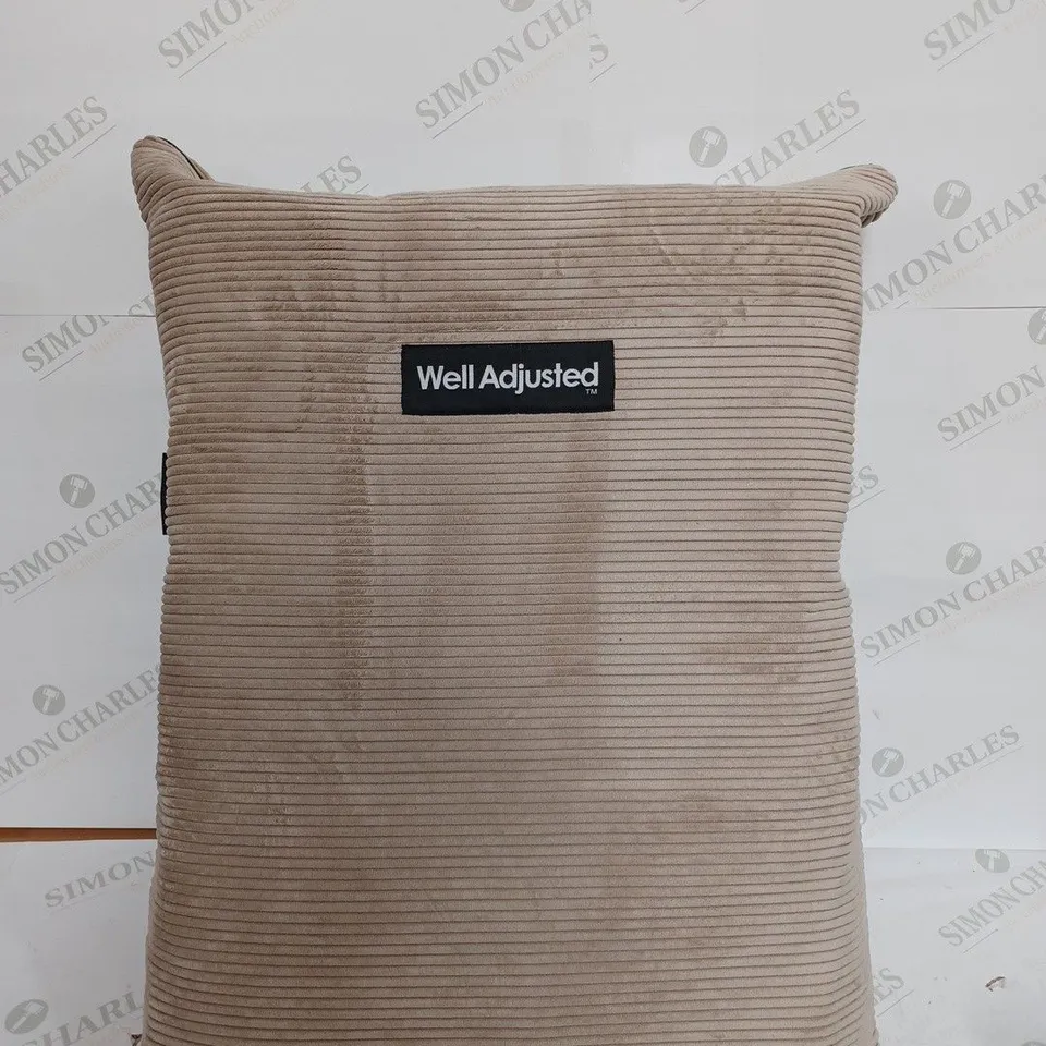 WELL ADJUSTED SUPPORT PILLOW IN WEATHERED SANDSTONE