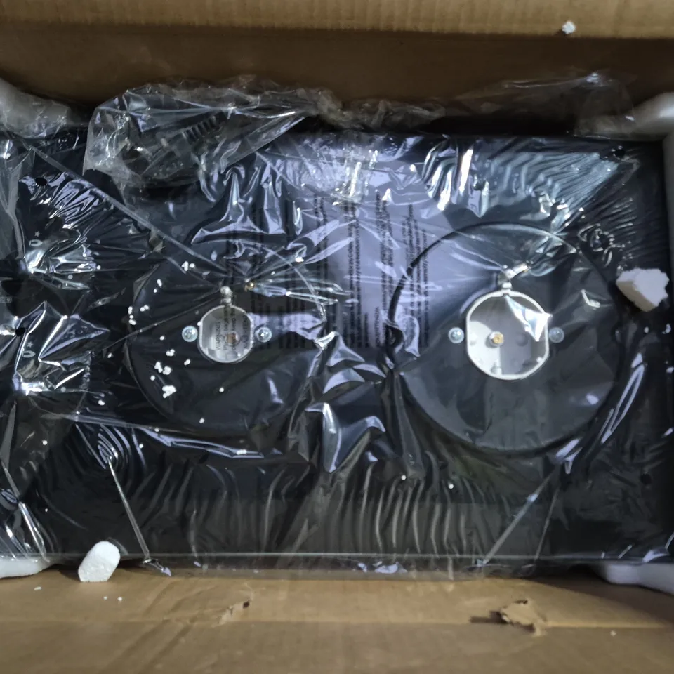 SIA BUILT-IN GAS HOB BGH30BL – 2 BURNER, BOXED