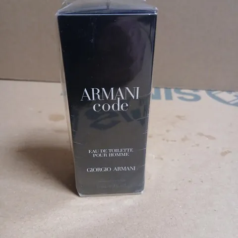 BOXED AND SEALED ARMANI CODE EAU DE TOILETTE GIORGIO ARMANI 15ML