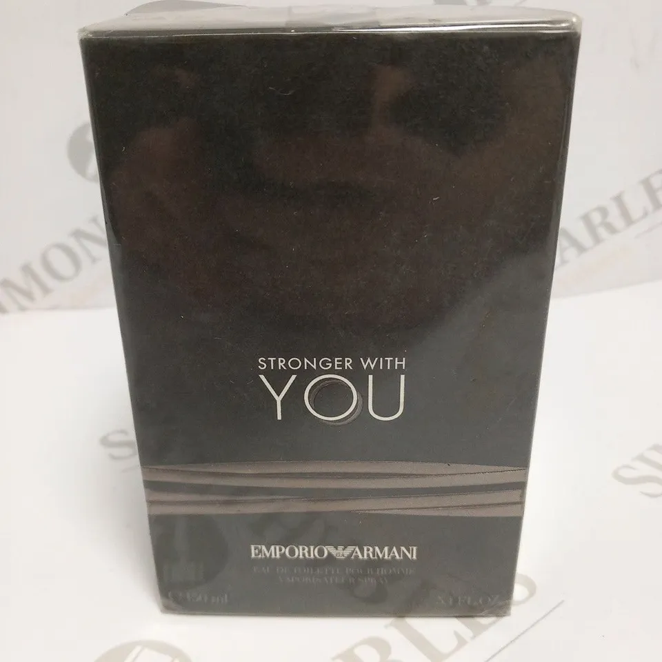 BOXED AND SEALED EMPORIO ARMANI STRONGER WITH YOU EAU DE TOILETTE 150ML 