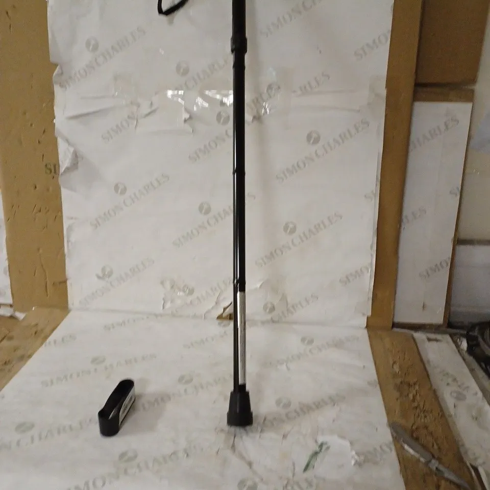 BLACK WALKING STICK COMPACTABLE