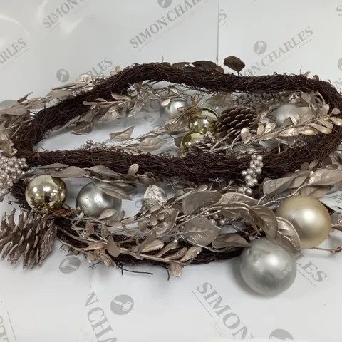 6FT CHAMPAGNE GOLD PRE LIT GARLAND