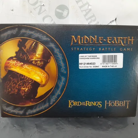 BOXED LORD OF THE RINGS: HARADRIM WARRIORS MIDDLE EARTH STRATEGY BATTLE GAME