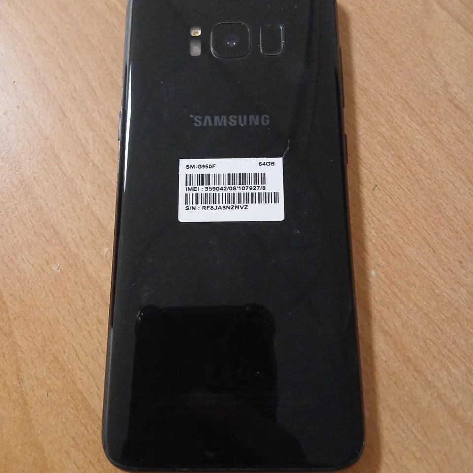 SAMSUNG GALAXY S8 64GB BLACK (SM-G950F)