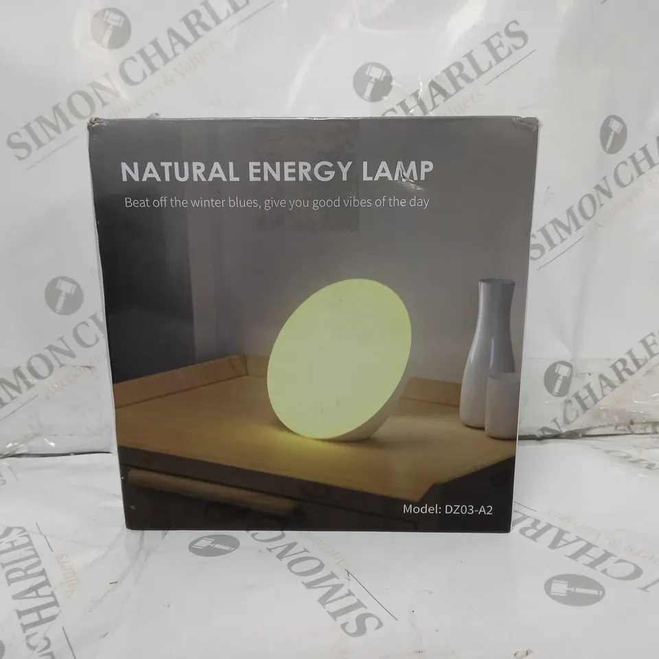 BOXED NATURAL ENERGY LAMP DZ03-A2