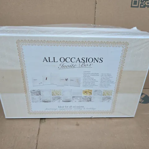ALL OCCASIONS INVITE BOX – CARD SET