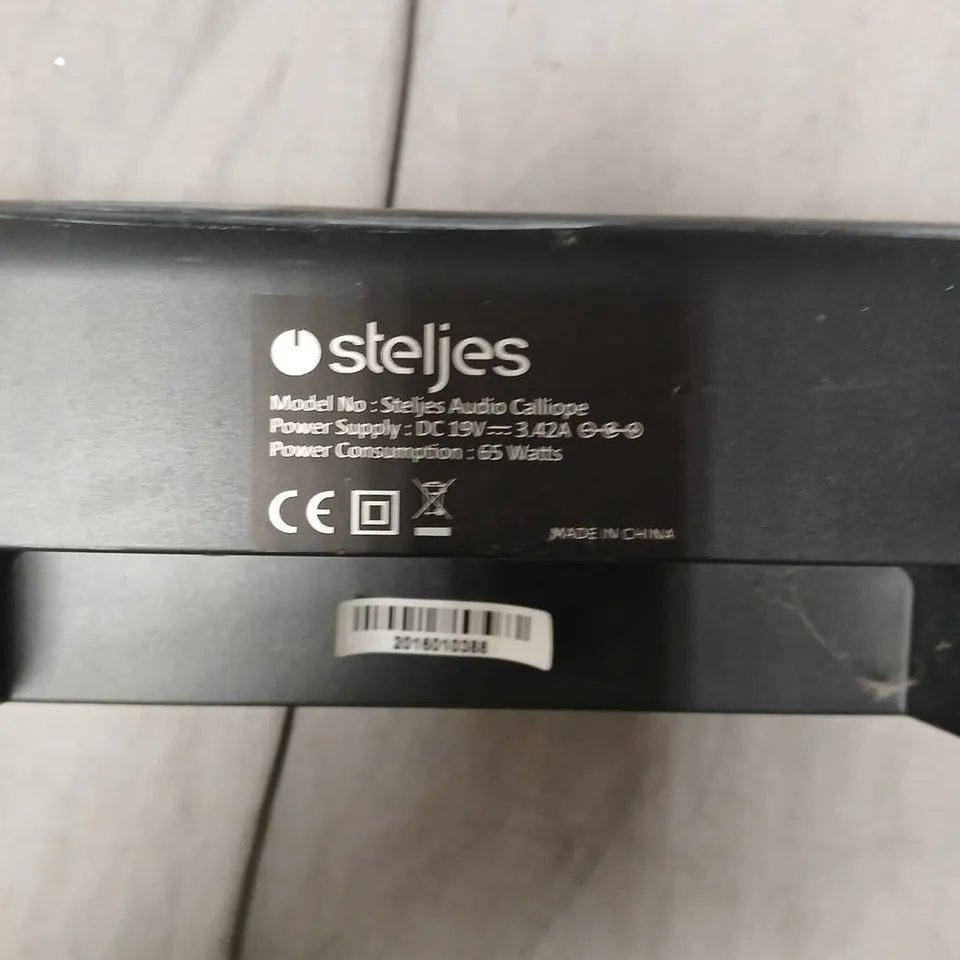 STELJES AUDIO CALLIOPE SOUNDBAR – BLACK 
