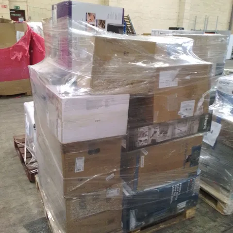 PALLET OF APPROXIMATELY 25 UNPROCESSED RAW RETURN HOUSEHOLD AND ELECTRICAL GOODS TO INCLUDE;