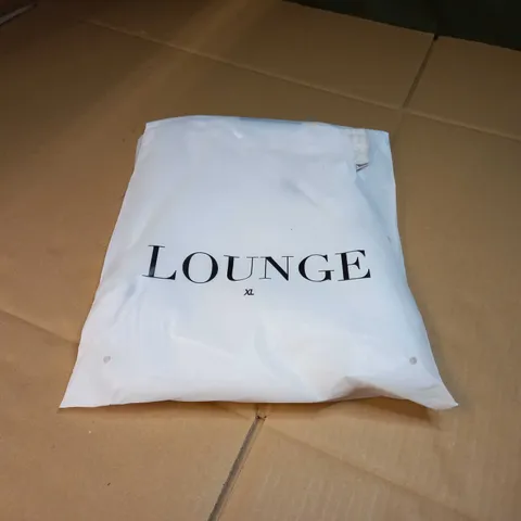 PACKAGED LOUNGE OATMEAL RIBBED FLARED TROUSERS - XL