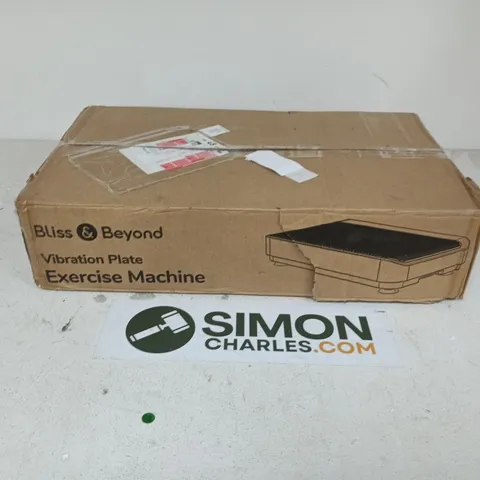 BOXED BLISS & BEYOND VIBRATION PLATE EXERCISE MACHINE
