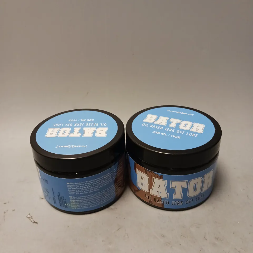 TWISTED BEAST X2 BATOR OIL BASED JERK OFF LUBE 335ML
