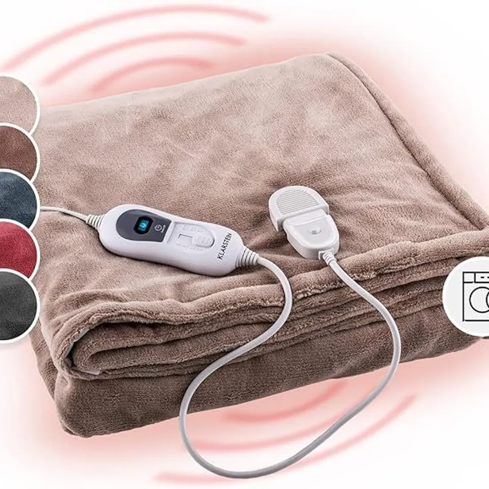 BOXED KLARSTEIN SLANKET IN BEIGE AND BROWN