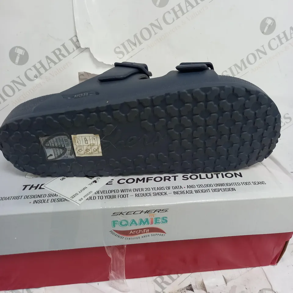 SKECHERS ARCH FIT FOAMIES SLIDE SANDAL SIZE 6