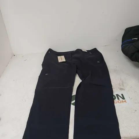 CRAGHOPPERS WOMEN'S OUTDOOR TROUSERS – NAVY, UK 18 (EU 44)