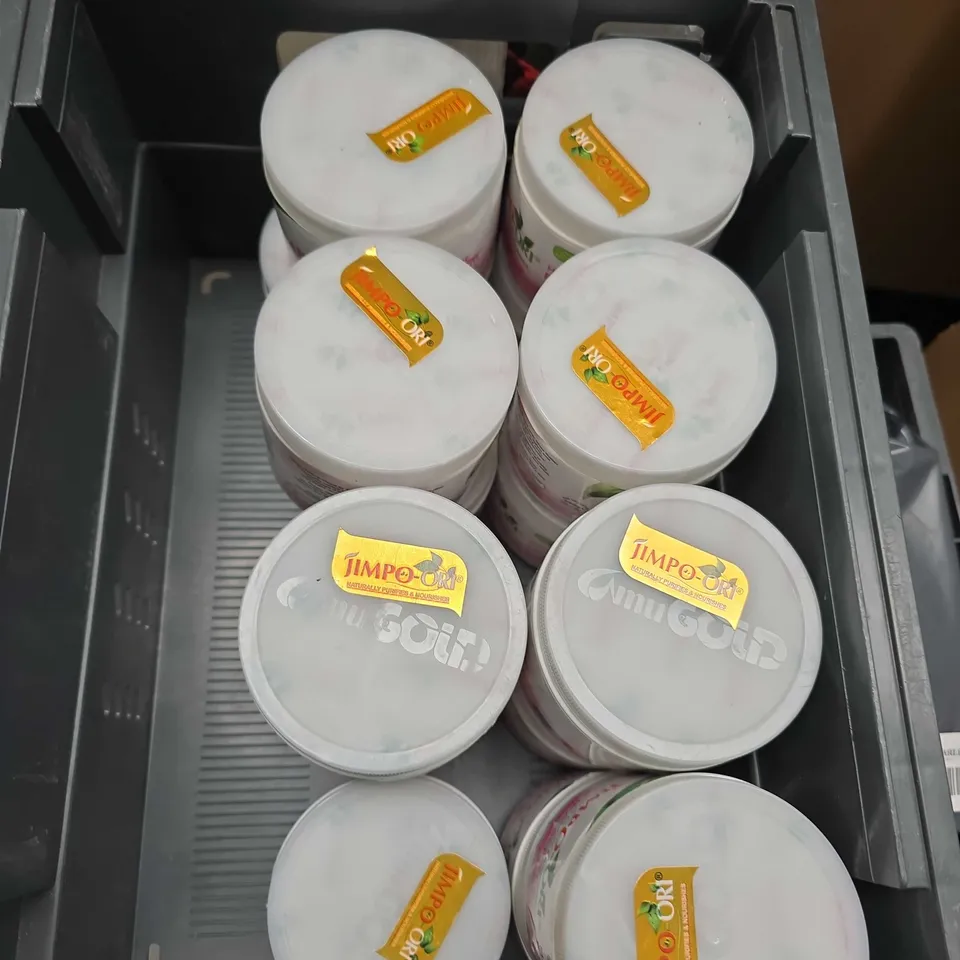 LOT OF APPROXIMATELY 16 JIMPO-ORI SHEA BUTTER HEAD TO TOE FAMILY CREAM 280G