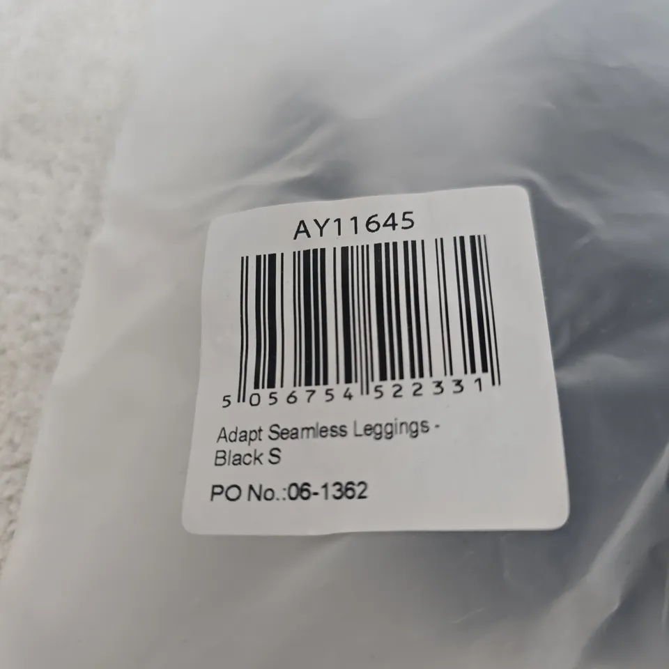 BAGGED AYBL ADAPT SEAMLESS LEGGINGS – BLACK, UK SIZE S