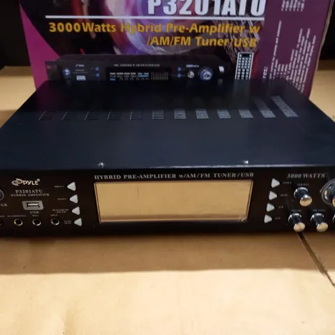 PYLE 3000 WATTS HYBRID PRE-AMPLIFIER - P3201ATU