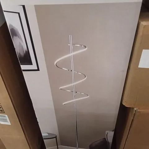 BOXED DUNHELM APOLLO INTEGRATED LED FLOOR LAMP 