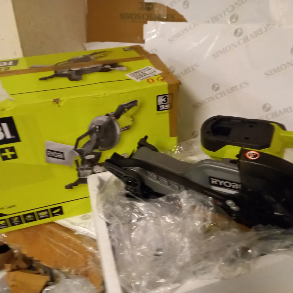 EMS190DC 18V ONE+ CORDLESS MITRE SAW WITH ACCESSORIES INSTRUCTIONS RRP £199.99