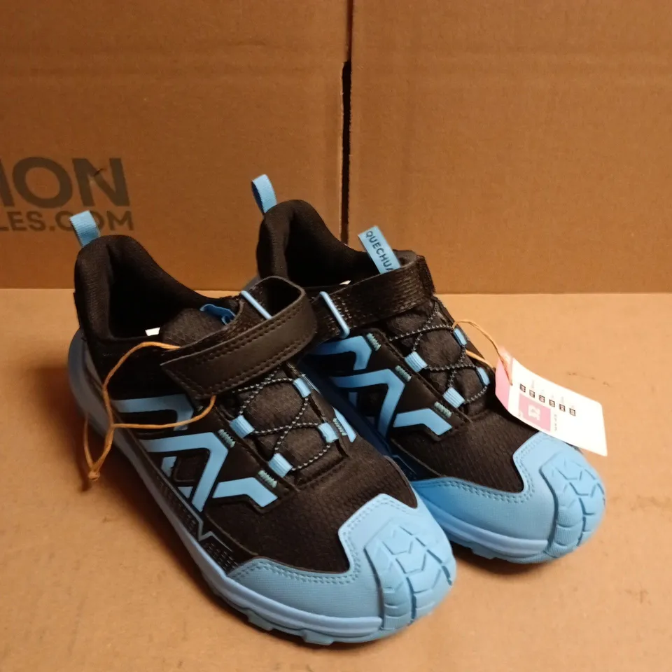 PAIR OF DECATHLON QUECHUA CROSSROCK KIDS' WATERPROOF HIKING SHOES - 13C