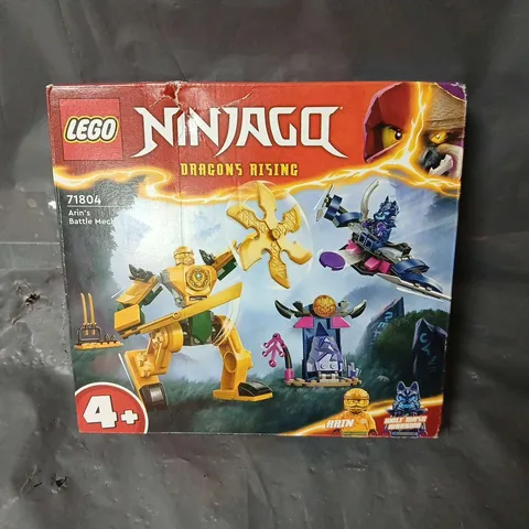 LEGO NINJA DRAGONS RISING ARINS BATTLE MECH 