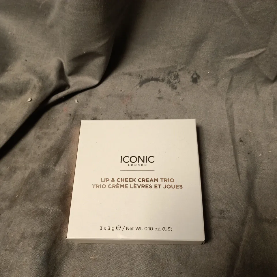 ICONIC LONDON LIP & CHEEK CREAM TRIO – 3 X 3G