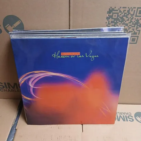 LOT OF APPROXIMATELY 10 VINYL LPS: COCTEAU TWINS HEAVEN OR LAS VEGAS; GRAINNE DUFFY PRETTY LIGHTING; MARC HEAL ADULT FICTION; THE DAMNATION WAY OF PERDITION; LOU & ROCKED BOYS REGGAE SIDE; IT'S SUNDAY