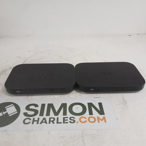 2 X SKY SET TOP BOXES