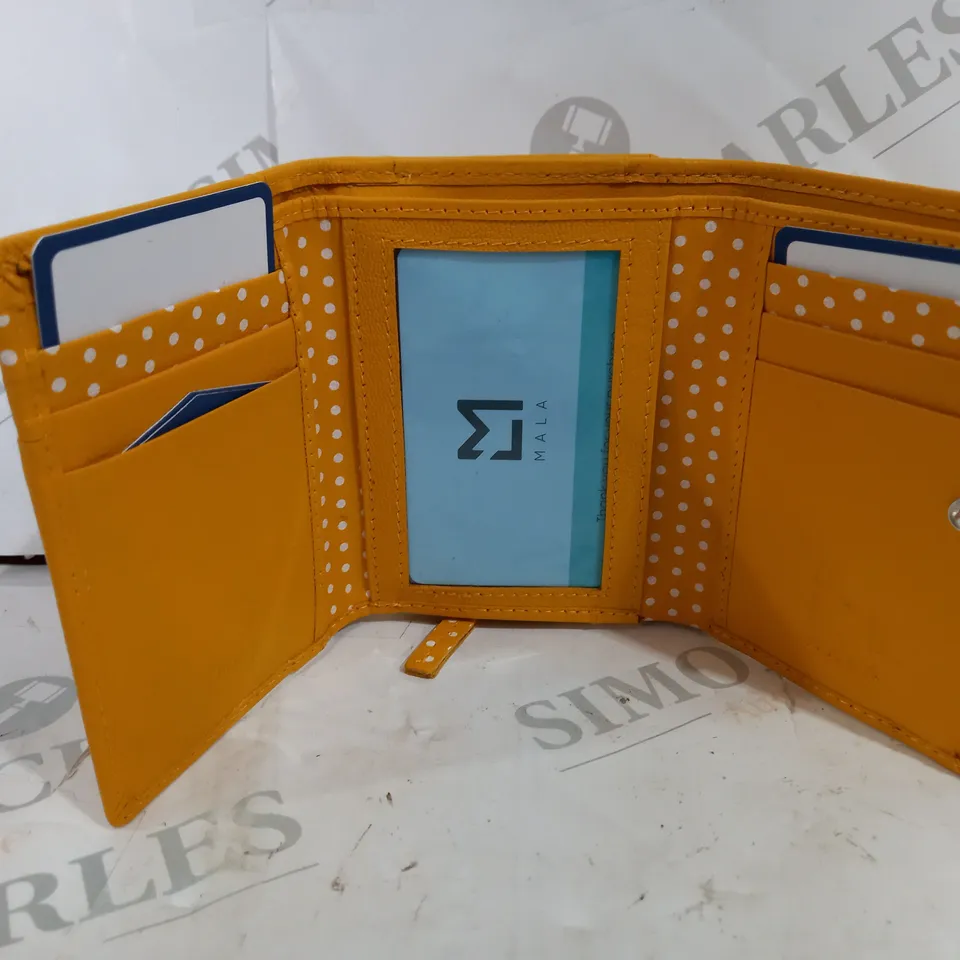 MALA BEE PURSE/WALLET IN YELLOW