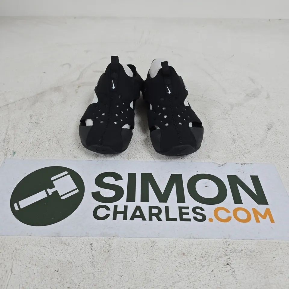 UNBOXED PAIR OF NIKE CHILDRENS SUNRAY PROTECT 2 SANDALS IN BLACK - SIZE UNSPECIFIED