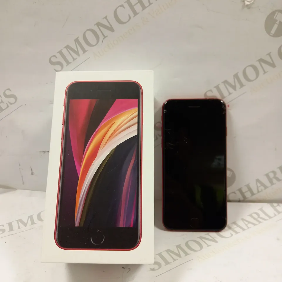 BOXED APPLE IPHONE SE IN RED 64GB