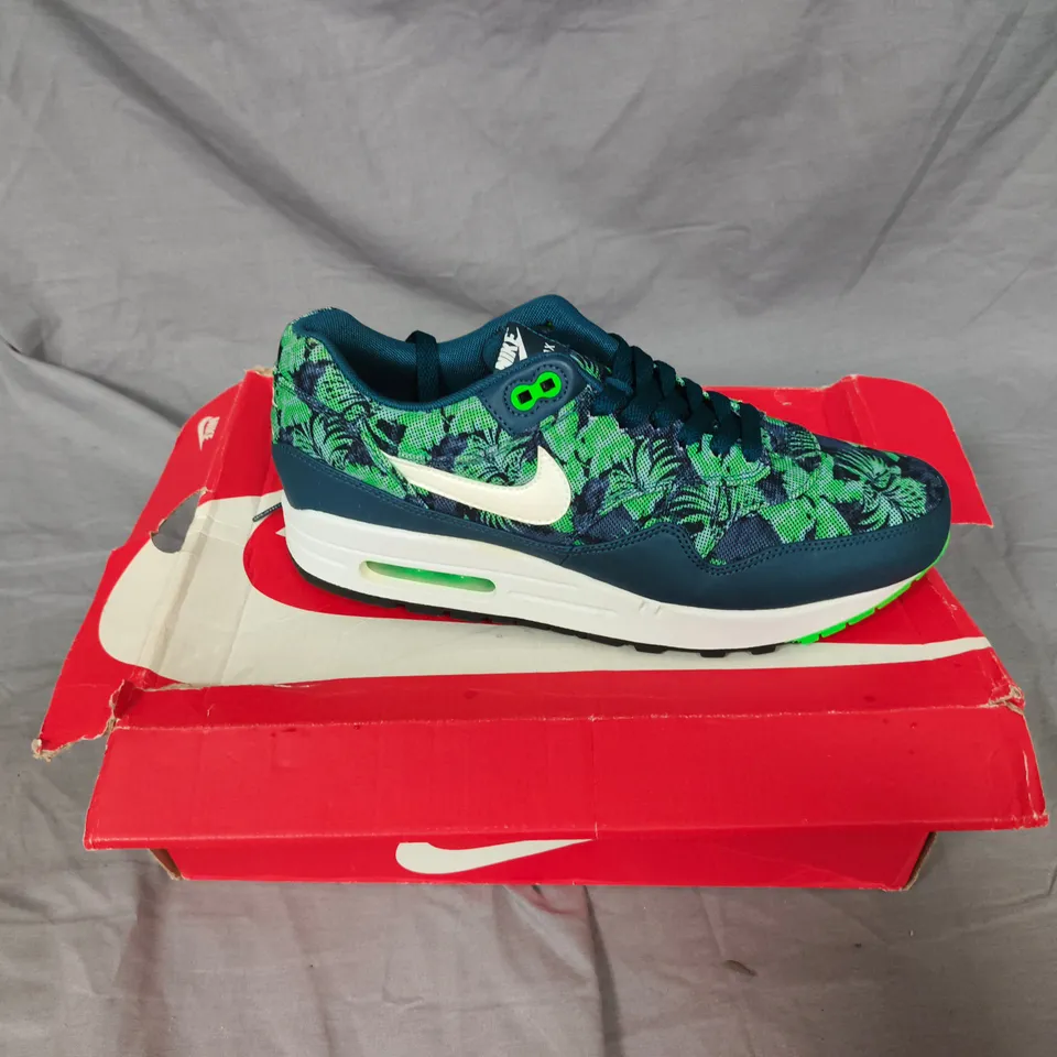NIKE AIR MAX TROPICAL PRINT SNEAKERS UK SIZE 8