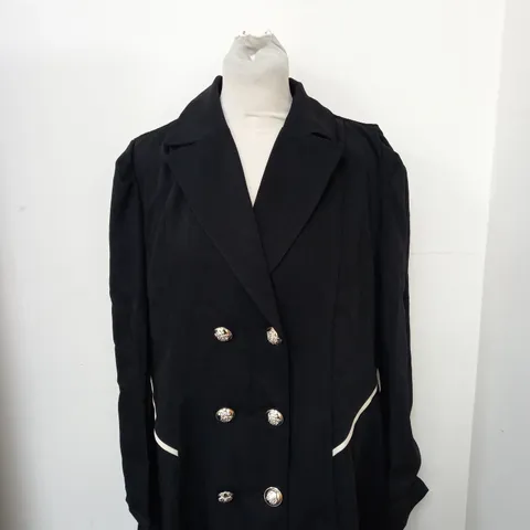 HANCY COAT IN BLACK SIZE UNSPECIFIED