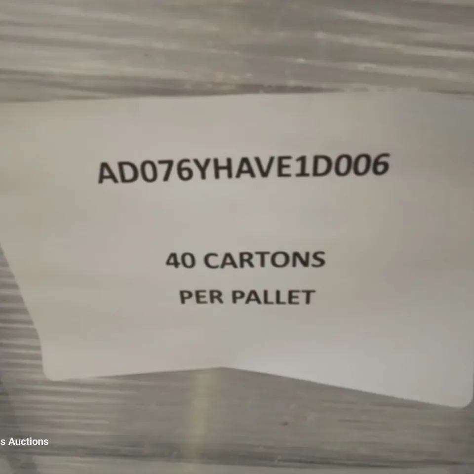 PALLET OF 40 × 5 BRAND NEW JOHNSONS HAVEN SAND DECOR TILES EACH 597 × 297 × 10mm