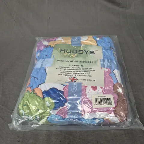 HUDDYS SEALED PREMIUM OVERSIZED HOODIE - CAREBEARS - JUNIOR