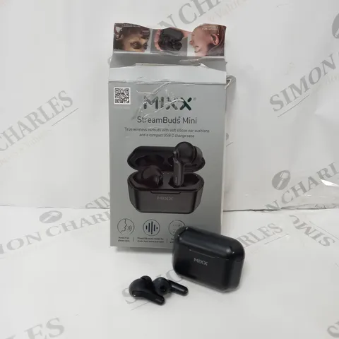 BOXED MIXX STREAMBUDS MINI TRUE WIRELESS EARBUDS