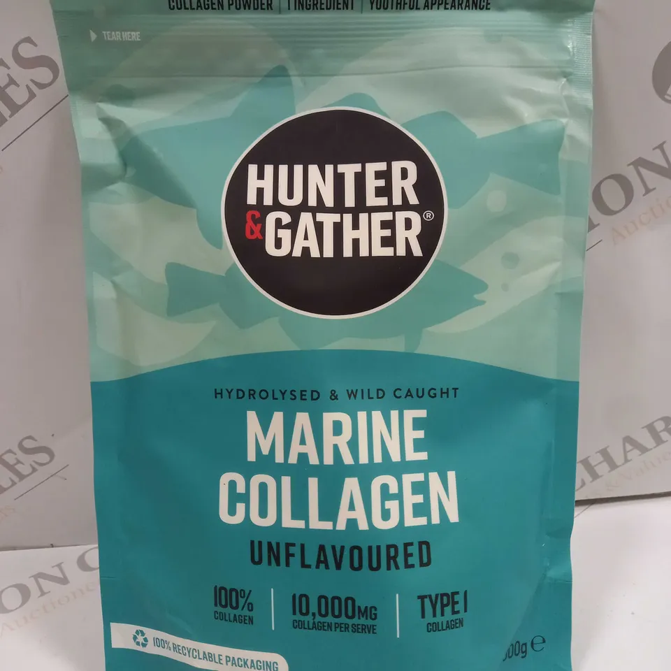 HUNTER & GATHER MARINE COLLAGEN UNFLAVOURED 300G