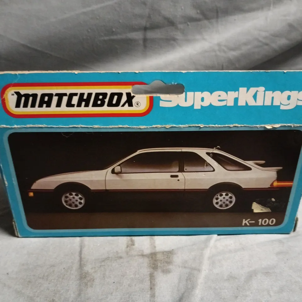 MATCHBOX SUPERKINGS K-100 FORD SIERRA DIE-CAST CAR – BOXED