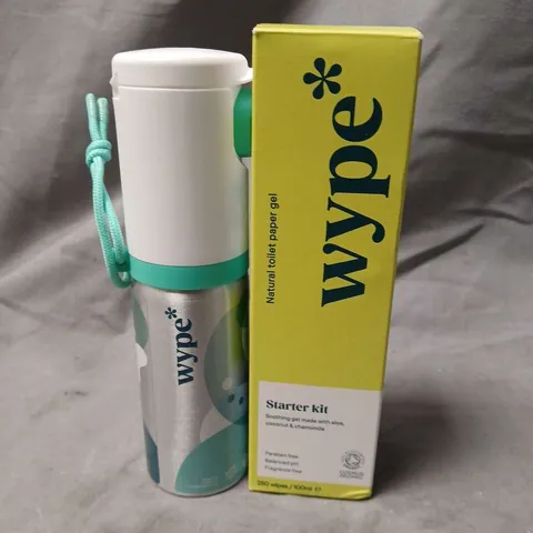 BOXED WYPE STARTER KIT – NATURAL TOILET PAPER GEL (ALOE, COCONUT & CHAMOMILE)