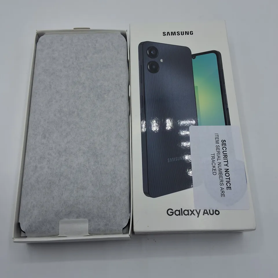 BOXED SAMSUNG GALAXY A06 4GB/64GB IN BLACK - SM-A065F