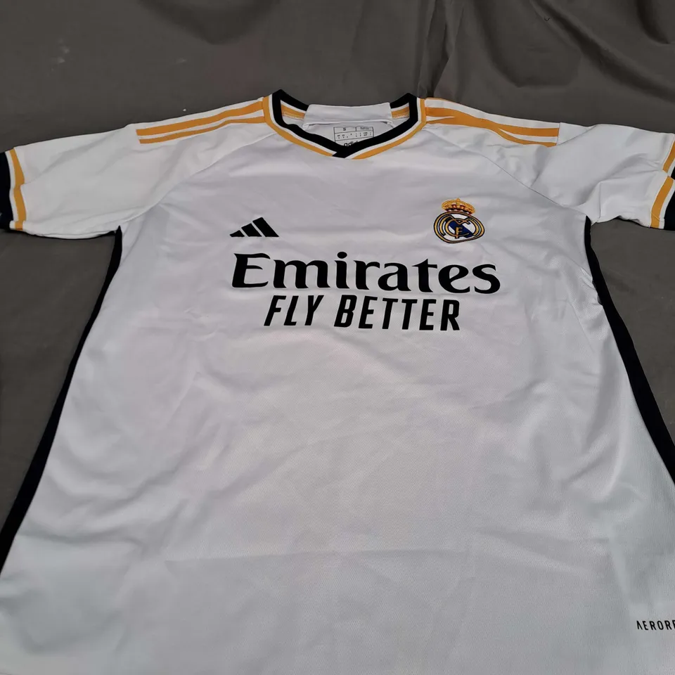 REAL MADRID HOME SHIRT SIZE S