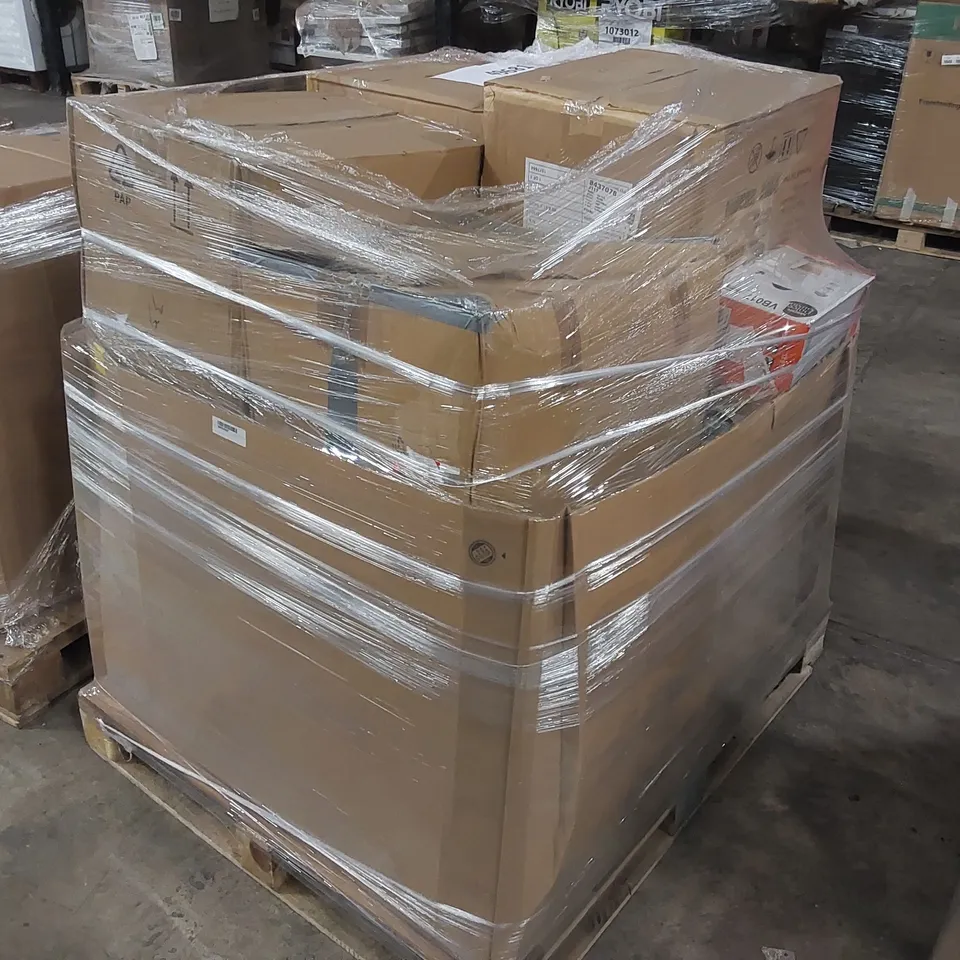 PALLET OF APPROXIMATELY 24 UNPROCESSED RAW RETURN HOUSEHOLD AND ELECTRICAL GOODS TO INCLUDE;