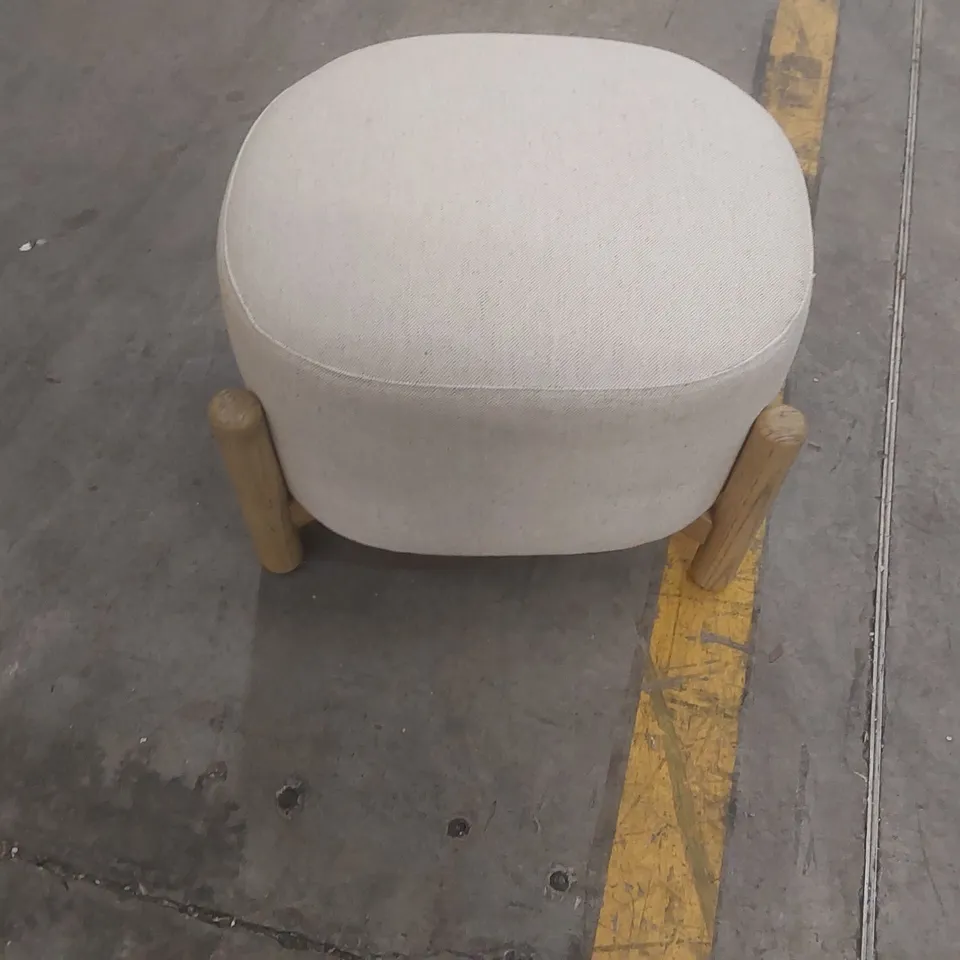 BATRICE SOLID WOOD ACCENT STOOL