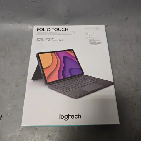 LOGITECH IPAD AIR 4TH/5TH GEN FOLIO KEYBOARD CASE - GREY